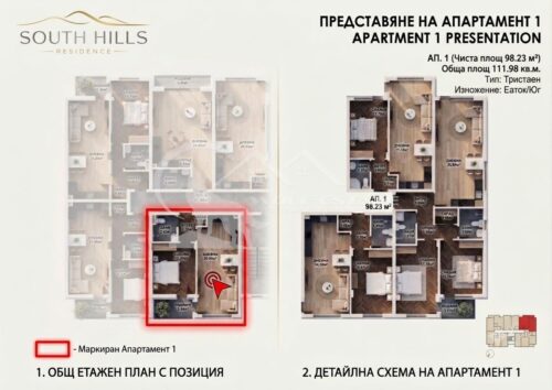 3-стаен, Пловдив
